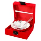 Decorative Bowl silver carved designer bowl with spoon