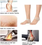 Moisturizing Silicon Gel Socks with Foot Pad 