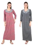 Woolen Hosiery Nighty for Women 