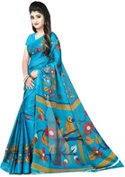 Mysore Silk Printed Saree for Women 