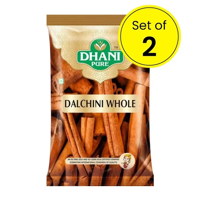धनी प्योर दालचीनी 2X50 g (सेट ऑफ़ 2)