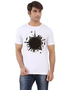 Printed Half Sleeves Round Neck T-Shirts for Men 