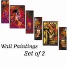 MDF 2 Pcs Designer Wall Painting for Home & Office 