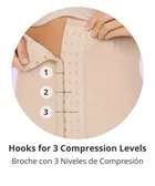 एयर ब्रेथ टम्मी गृप बेल्ट वैस्ट ट्रेनर ट्रिम्मर एंड स्लिमिंग कोर्सेट 3 हुक्स गिर्डल विद वायर सपोर्ट 