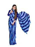 Georgette Printed Saree for Women 