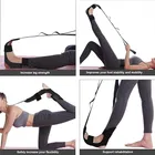 Nylon Stretching Strap Band (Black)