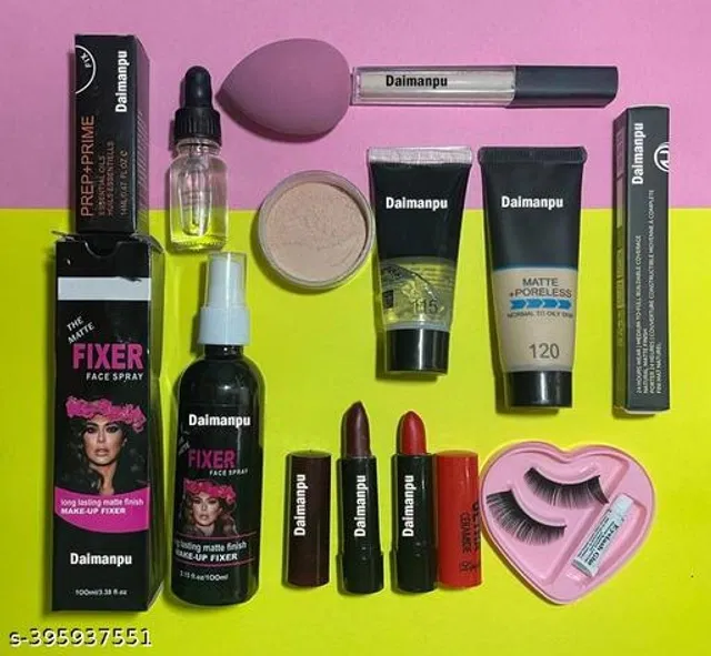 Face Makeup Combo (Multicolor, Set of 11)