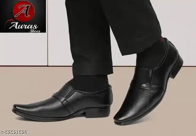 Formal Shoes for Men (Black, 9)
