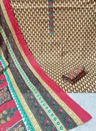 Cotton Printed Unstitched Dress Material for Women 
