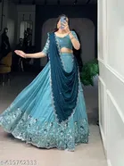 Embroidered Lehenga Choli for Women 