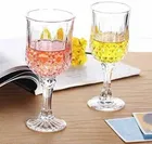 Fancy Water & Wine Glass 