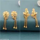 Gold-Plated Earrings/Studs/Bali Combo For Women'S/Girls