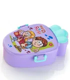 Plastic Lunch Box for Kids (Multicolor)