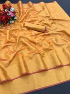 Organza Printed Saree for Women 