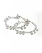 Alloy Silver Plated Anklets for Women 