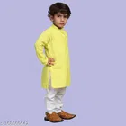 Cotton Blend Kurta with Pyjama for Boys 