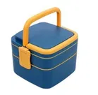 2 Layer Plastic Lunch Box 