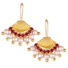 Brass Pearl Ear Cuffs for Women 