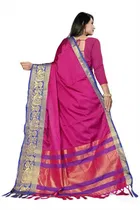 Cotton Embellished Saree for Women 