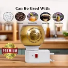 Glass Kapoor Dani, Electric Camphor Diffuser Ganesh Ji Om Electic Camphor Burne, |Multipurpose Incense Aroma Dhoop Dani|Camphor Burner Diffuser|Electrical Night Lamp for Office, Home