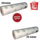 Butter Paper Wrap (White, 25 m) (Pack of 2)