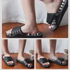 Pallavi Trading Acupressure Magnetic Therapy Paduka Slippers For Blood Circulation For Men And Women, Unisex