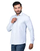 Poly Cotton Full Sleeves Printed Shirt for Men 