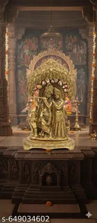 Radha Krishna Idol 