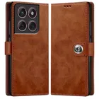 Artificial Leather Flip Cover for MOTOROLA Edge 60 Stylus 5G 