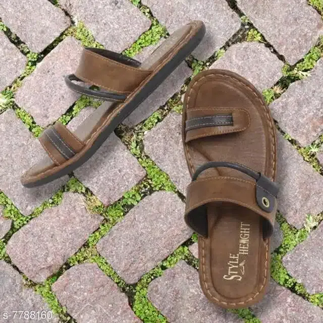 Slippers for Men (Brown, 8)