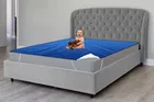 Homwatica Waterproof Mattress Protector Blue 72X75In Pack Of 1