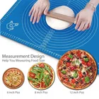 Reusable Non-Stick Food Grade Silicon Roti Mat, Assorted_2535