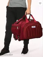 Nylon Strolley Duffel Bag 