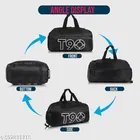 Prayer Polyester Gym Bag/Unisex Gym Bags/Adjustable Shoulder Bag for Men/Duffle Gym Bags for Men/Carry Gym Accessories/Fitness Bag/Sports &Travel Bag/Gym kit Bag with separate shoes pocket 