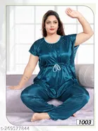 Satin Nightsuit for Women 
