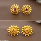 Premium Quality Gold Finish Stud Earrings Combo