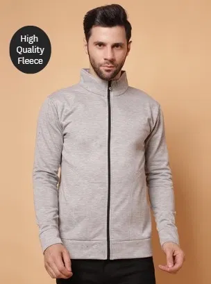 High quality Jacket for Men (Grey, L)