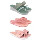 Combo of Heels with Slippers & Flats for Women 