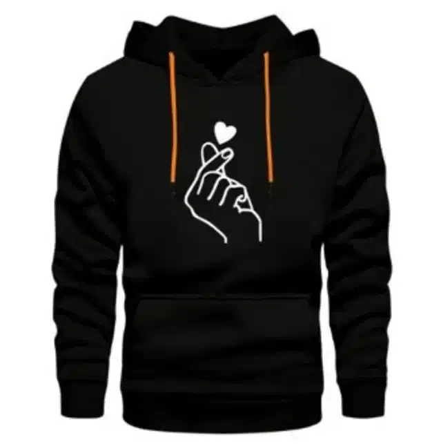 Full Sleeves Hoodie for Men (Black, XL)
