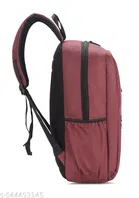 Polyester Backpack Bag, Black