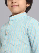 Cotton Blend Kurta with Pyjamas for Boys 
