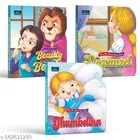 BOOKFORD Fairy Tale Shaped Board Book | Beauty and the Beast, Rapunzel, and Thumbelina | for kids | fairy tales for kids | board book | story book | 