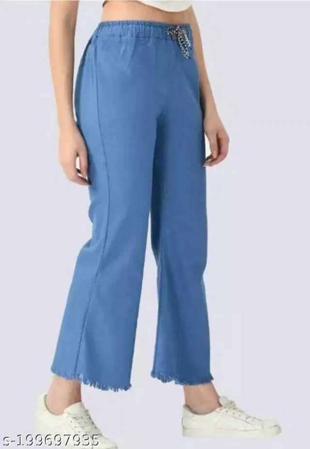 Denim Jeans for Women (Blue, 28)