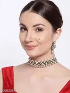 Elegant Alloy & Pearl Jewellery Sets