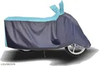 Polyester Waterproof Bike Cover for Hero Motocorp Splendor Plus 