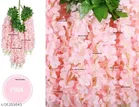 Polyester Artificial Hanging Flower Garlands 