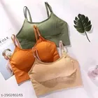 Cotton Bra for Women, Multicolour, Pack of 3 