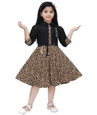 Cotton Blend Frock for Girls 