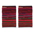 Cotton Doormat, Multicolor, Pack of 2 