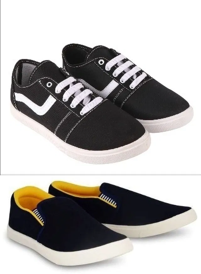 Sneakers for Men, Pack of 2, Multicolor (10)